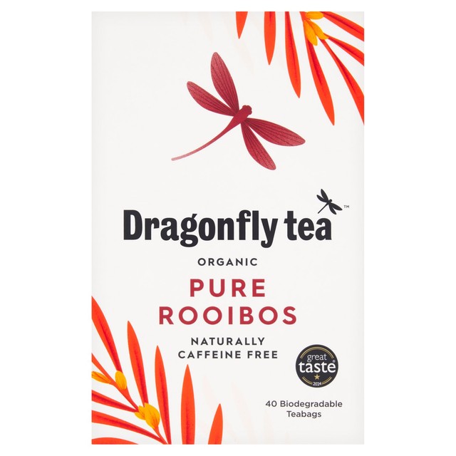 Dragonfly Organic Rooibos Tea 40 Teabags - British product