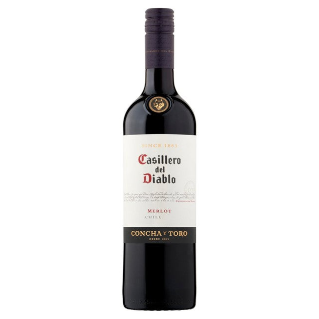 Casillero del Diablo Merlot red wine 75cl - British product