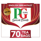 PG Tips English Breakfast tea bags, imported from the UK