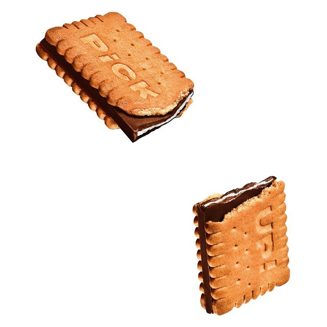 Bahlsen Pick Up chocolate biscuit bars 140g - British product