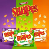 Arnott's Shapes Pizza snack crackers 190g, imported from the UK