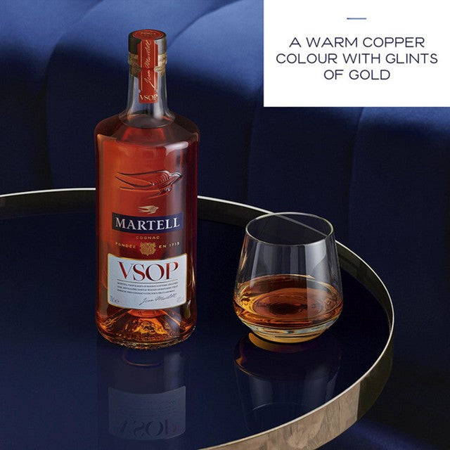 Martell VSOP Red Barrel Cognac 70cl, imported from the UK