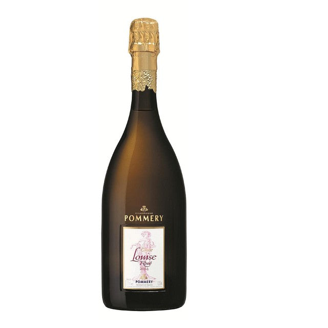 Pommery Cuvee Louise Rose champagne 75cl, imported from the UK