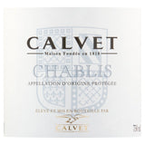 Calvet Chablis white wine 75cl - British product