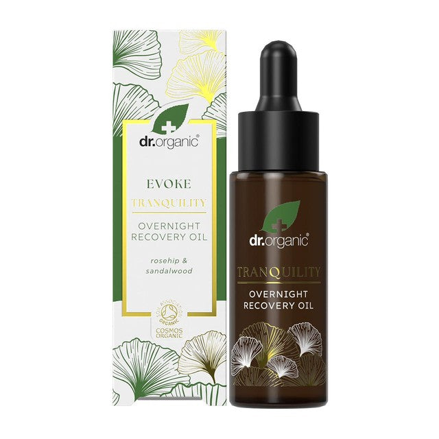 Dr Organic Evoke Tranquility night oil 30ml - British product