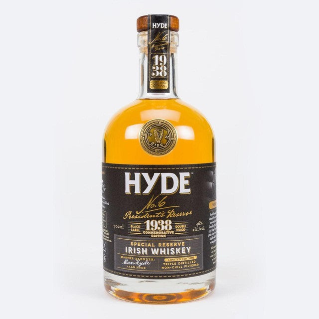 Hyde Irish Whiskey No.6 The President's Reserve 700ml, UK version