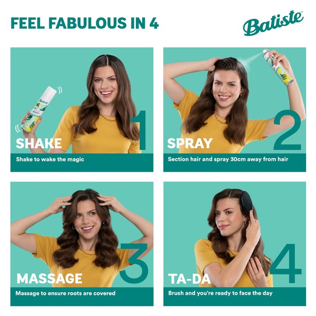 Batiste Overnight Deep Cleanse dry shampoo 200ml - British product