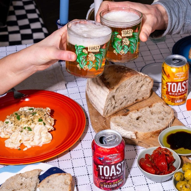 Toast Ale New Dawn SIPA beer 330ml (British brand)