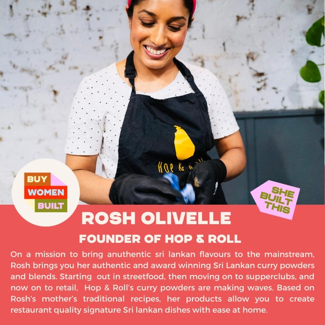 Hop & Roll Sri Lankan roasted curry powder - British product