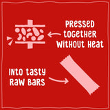 Nakd Strawberry Raspberry Fruit Bars 3x44g, imported from the UK