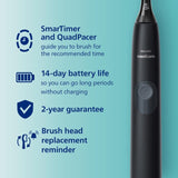 Philips Sonicare Series 4100 Black electric toothbrush, imported from the UK
