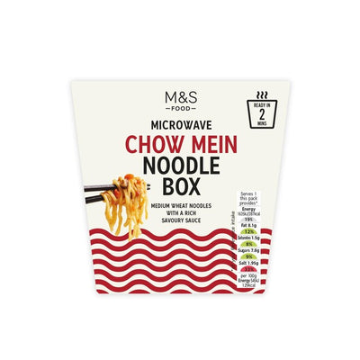 M&S M&S Chow Mein Noodle Box 300g- Buy online at McGrocer