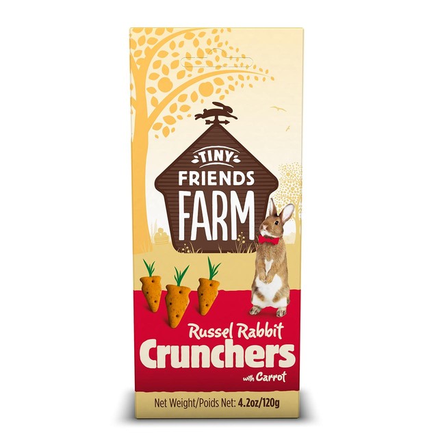 Supreme Carrot Cruncher rabbit treats 80g (British brand)