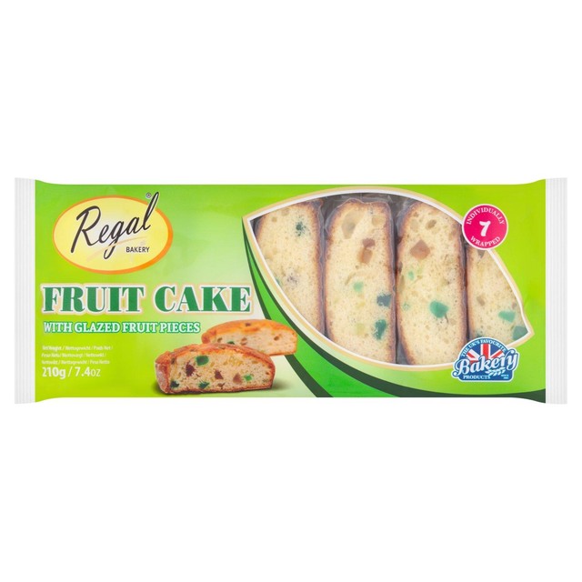 Regal classic fruit cake slices pack of 7, imported from the UK