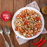 John West chilli and garlic canned tuna infusions 80g, UK version