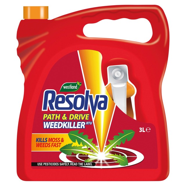 Resolva Path & Drive Ready To Use Weed Killer 3L, imported from the UK