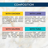 Gourmet Perle Delighters Collection in Gravy wet cat food 40x85g, UK version