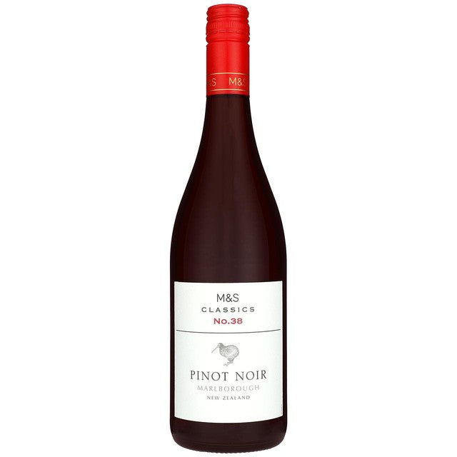 M&S Marlborough Pinot Noir red wine 75cl, imported from the UK
