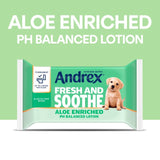 Andrex Fresh and Soothe flushable hygiene wipes 36 pack - British product