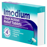 Imodium Dual Action Relief Tablets 6 Tablets, UK version