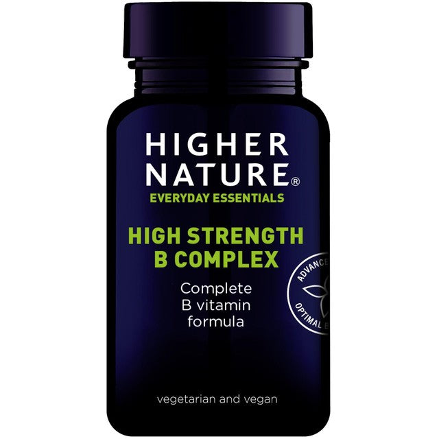 Higher Nature High Strength B Complex Vitamin Capsules 90 Capsules, UK version