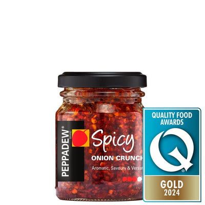 Peppadew Spicy Onion Crunch Løk Chutney 130g