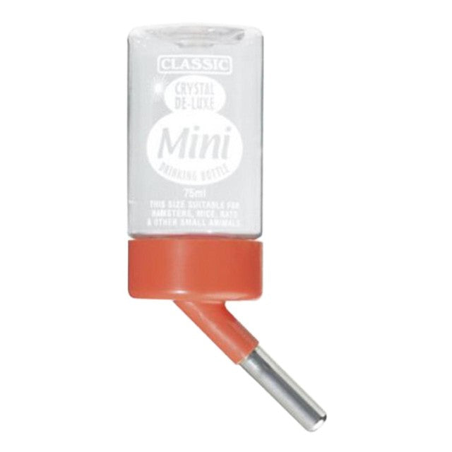 Classic De-Luxe Small Pet Water Bottle Mini 75ml - British product