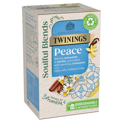 Twinings Soulful Blends Peace Kamille Vanille Zimt Teebeutel 20 Stück