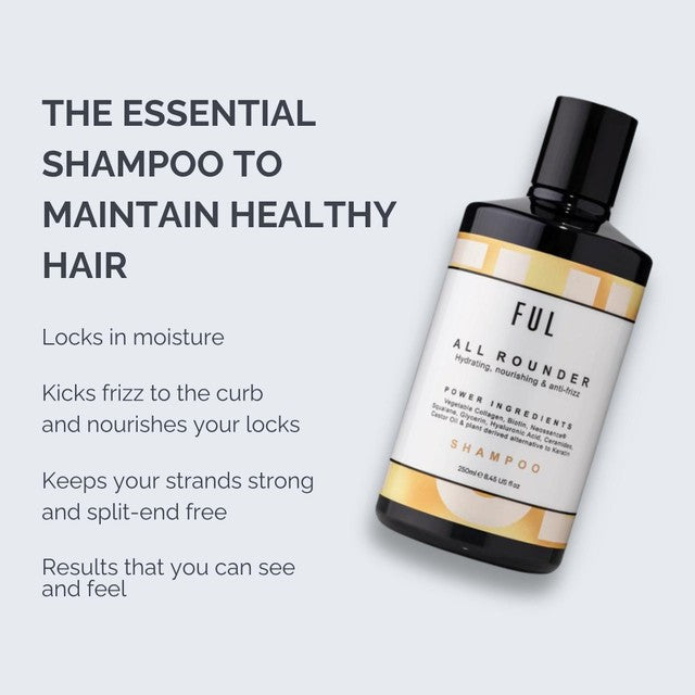 FUL All-Rounder Shampoo for Dry Hair 250ml - British product