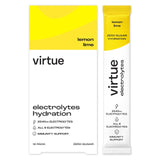 Virtue lemon lime electrolyte powder 12 x 5g sachets (British brand)