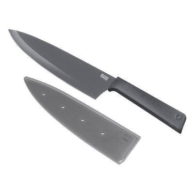 Kuhn Rikon COLORI+ Kokkekniv Grå Kjøkkenkniv 17 cm knivblad