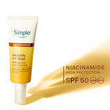 Simple SPF50 face fluid 40ml (British brand)