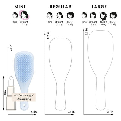 Mini brosse démêlante Tangle Teezer Ultimate Detangler Digital Lavender M&S - Achetez en ligne chez McGrocer