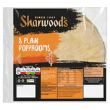 Sharwood's Plain Poppadoms 8 Pack tray (British brand)