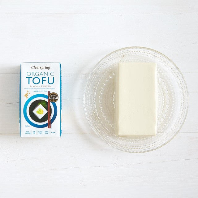 Clearspring silken tofu 300g - British product