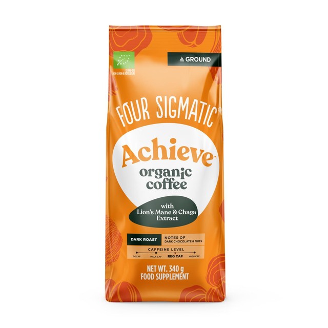 Four Sigmatic mushroom ground coffee dark roast 340g - British product