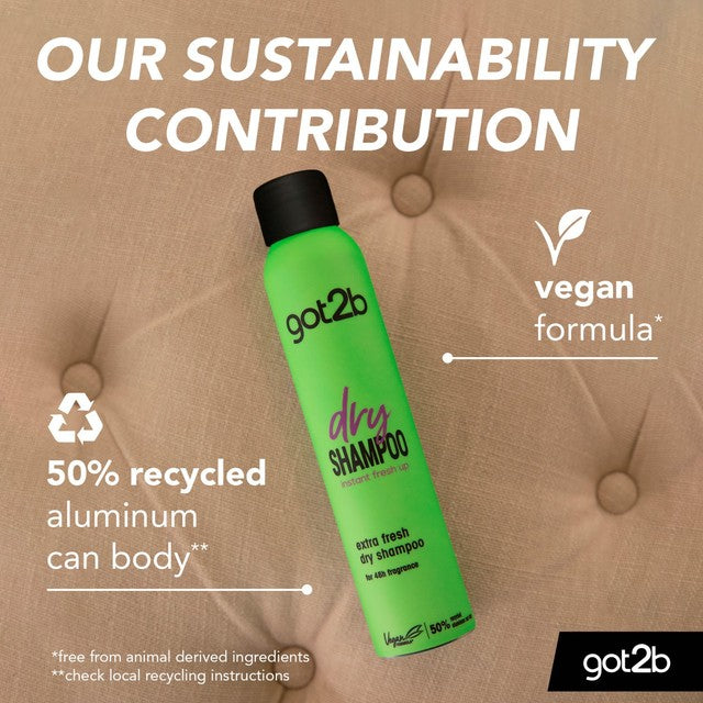 Schwarzkopf Extra Fresh Dry Shampoo 200ml (British brand)