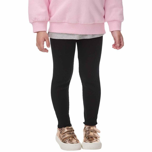 M&S black cotton leggings 3-4 years, imported from the UK