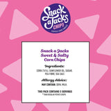 Popworks Snack a Jacks Sweet & Salty popcorn 85g (British brand)