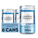 London Essence Co. lemon flavoured soda drink 6 x 150ml cans, UK version