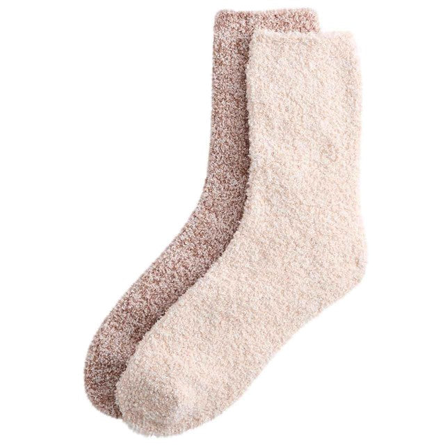 M&S Damen 's Kuschelige Knöchelsocken Braun, importiert aus dem Vereinigten Königreich