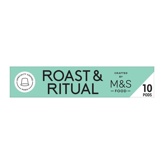 M&S Roast & Ritual coffee pods 10 pack, imported from the UK