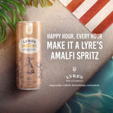 Lyre's Alcohol Free Amalfi Spritz non-alcoholic sparkling drink 4 x 250ml, UK version