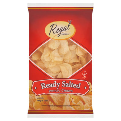 M&S Regal Ready Salted Crisps Potato Crisps 300g- Buy online at McGrocer