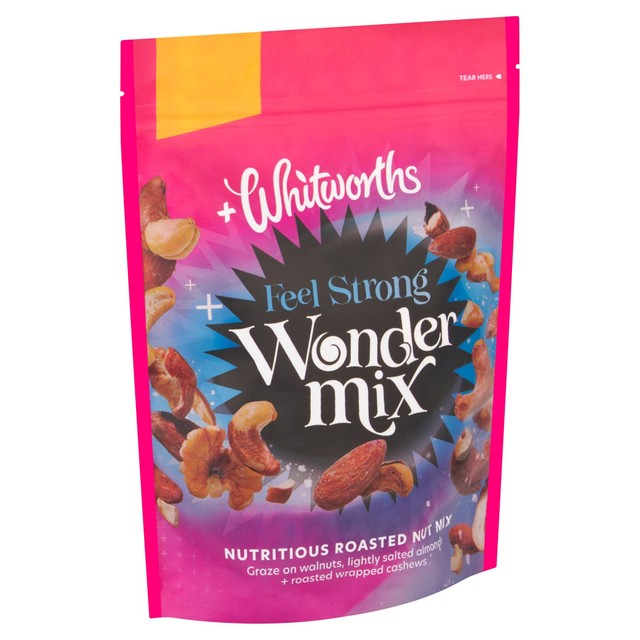 Whitworths Wondermix Feel Strong nut mix 190g (British brand)