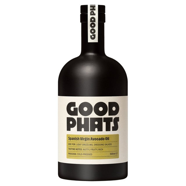 Good Phats Virgin Avocado Oil 500ml cold-pressed, UK version