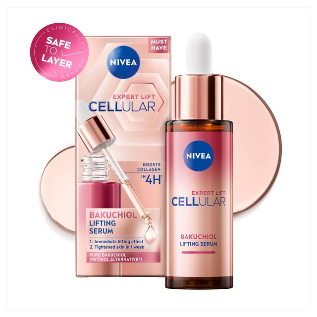 Nivea Cellular Lift Serum 30ml, imported from the UK