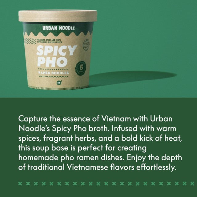 Urban Noodle Spicy Pho ramen pot 87g (British brand)