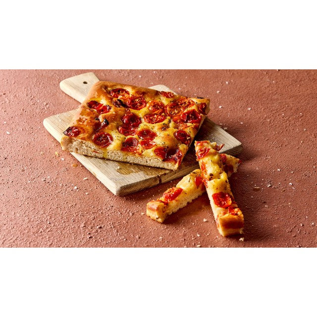 Pasta Evangelists tomato rosemary focaccia 180g, imported from the UK