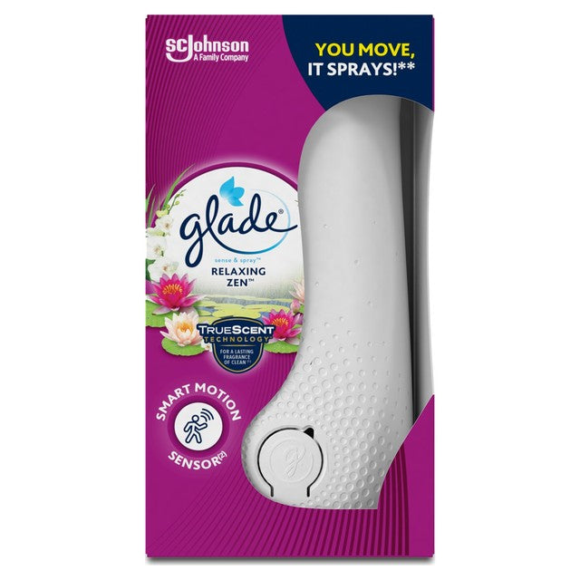Glade Sense & Spray Air Freshener Kit Relaxing Zen 18ml, UK version